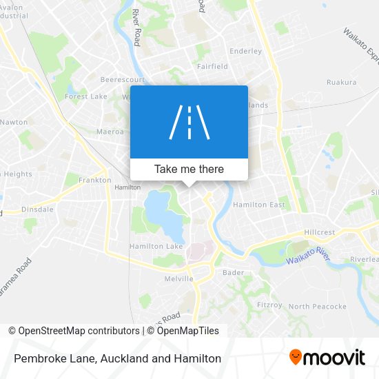 Pembroke Lane map