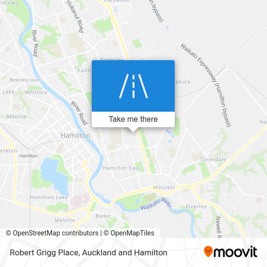 Robert Grigg Place map