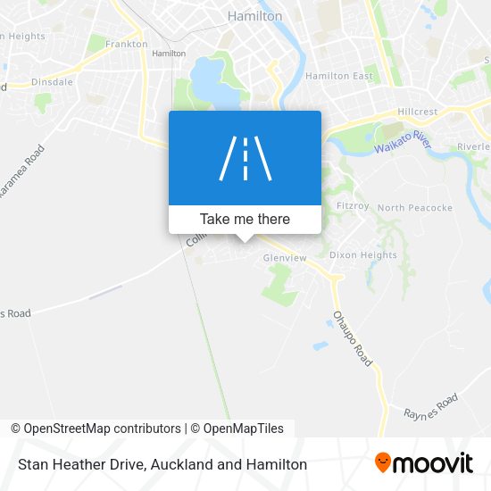 Stan Heather Drive map