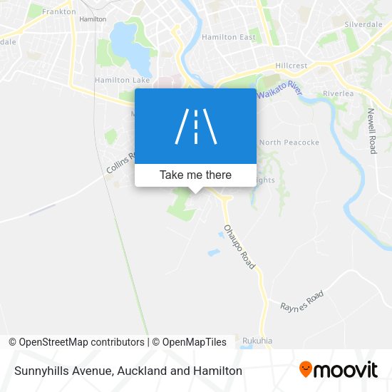 Sunnyhills Avenue map