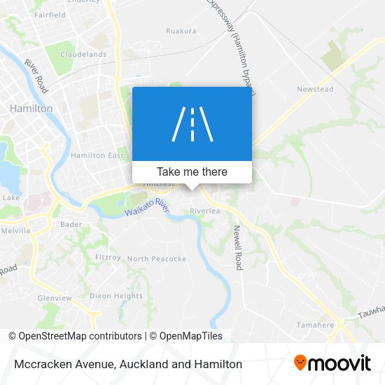 Mccracken Avenue map