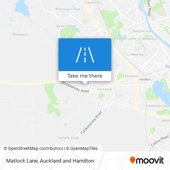 Matlock Lane地图