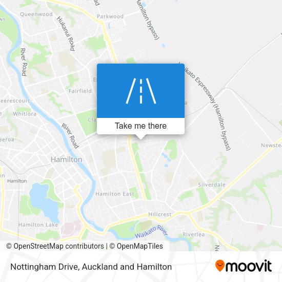 Nottingham Drive map