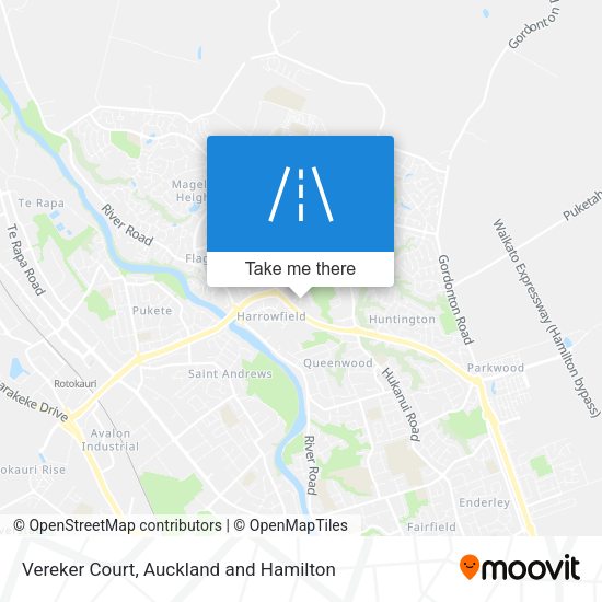 Vereker Court map