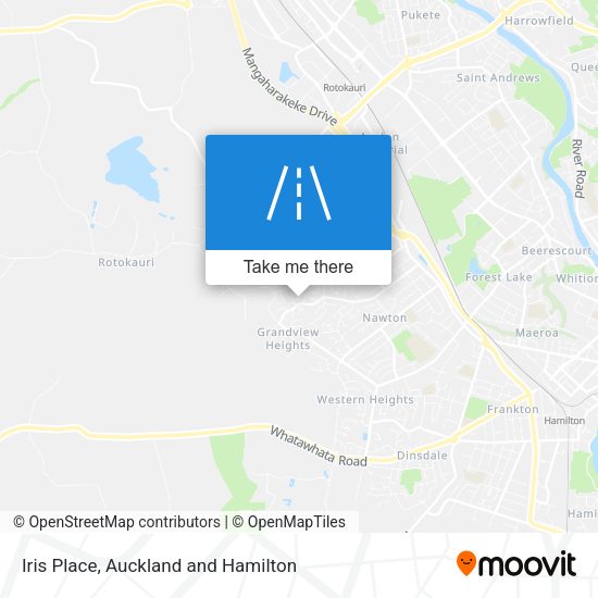 Iris Place map