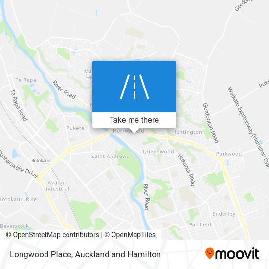 Longwood Place map