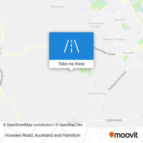Howden Road map