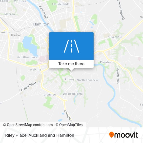 Riley Place map