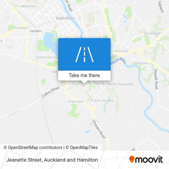 Jeanette Street map