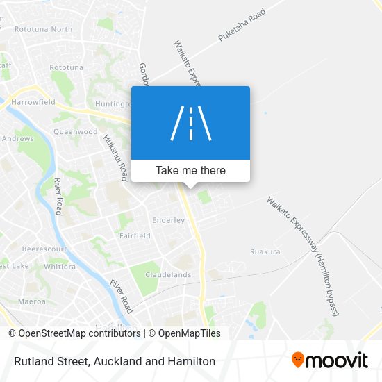 Rutland Street map
