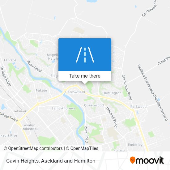 Gavin Heights map