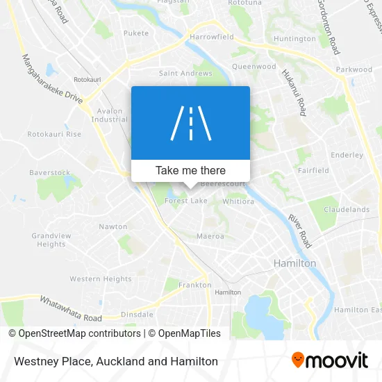 Westney Place map