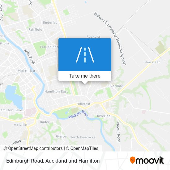 Edinburgh Road map