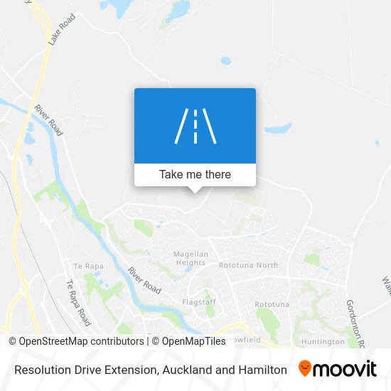 Resolution Drive Extension map