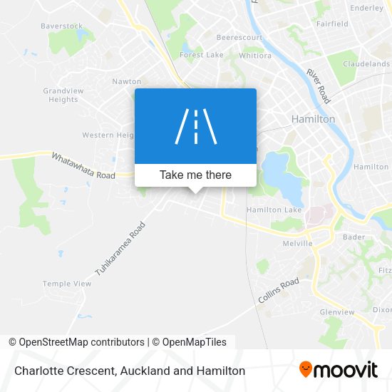 Charlotte Crescent map