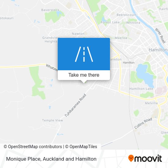 Monique Place map
