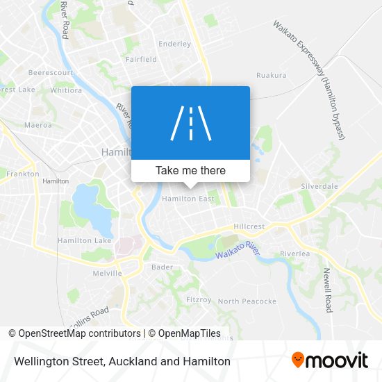 Wellington Street map