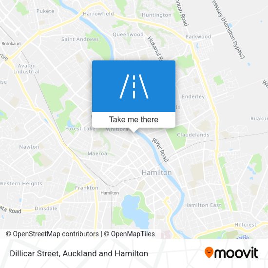 Dillicar Street map