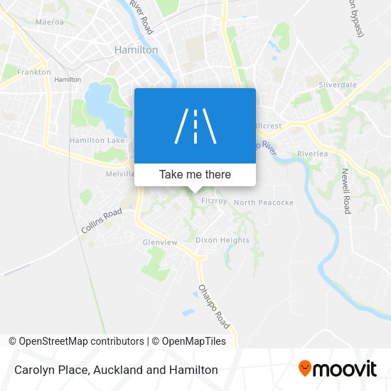 Carolyn Place map