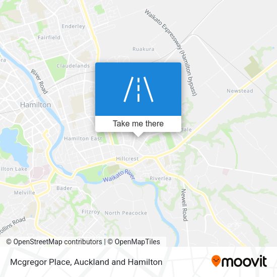 Mcgregor Place map