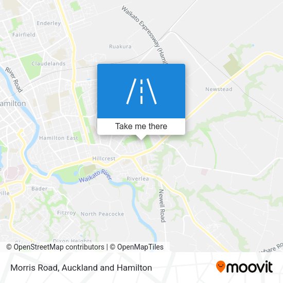 Morris Road map