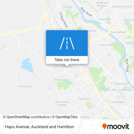 Hapu Avenue map