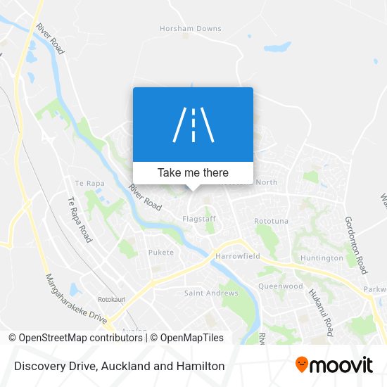 Discovery Drive map