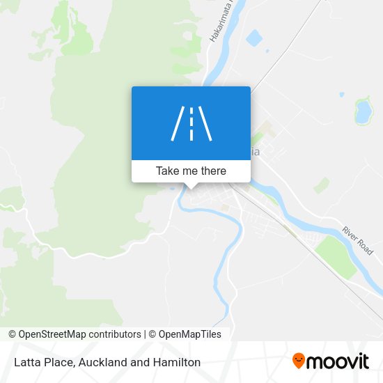 Latta Place map