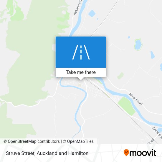 Struve Street map