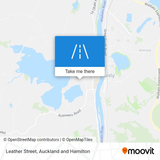 Leather Street map