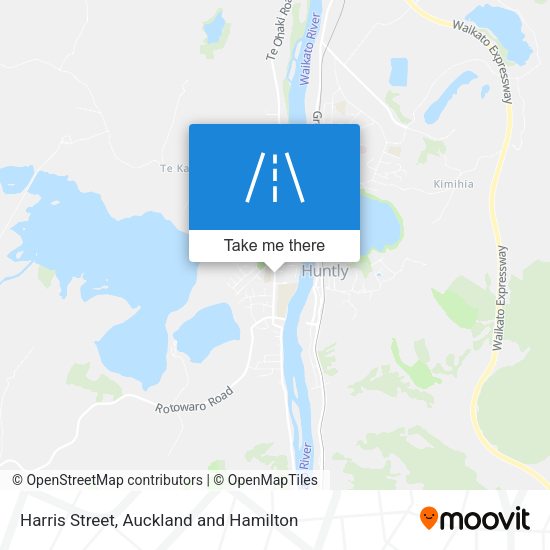 Harris Street map