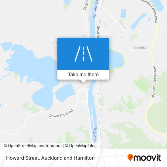 Howard Street map