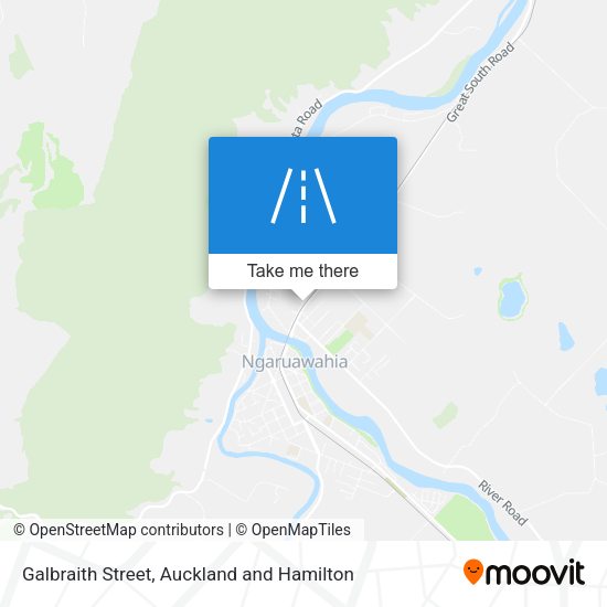 Galbraith Street map