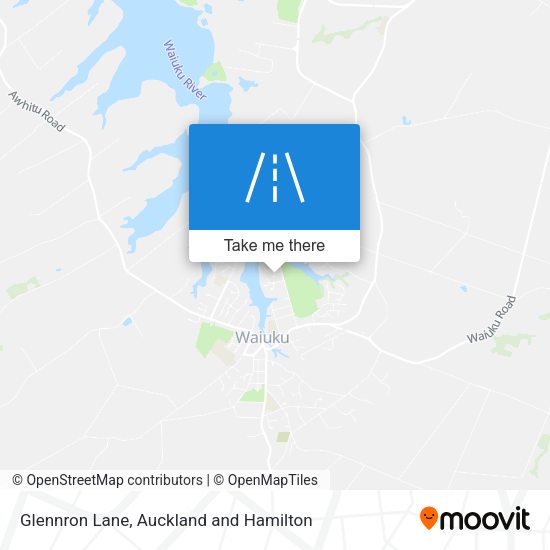 Glennron Lane map