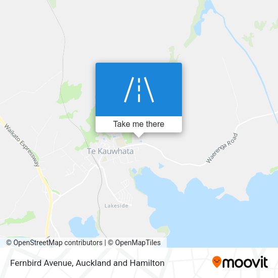 Fernbird Avenue map