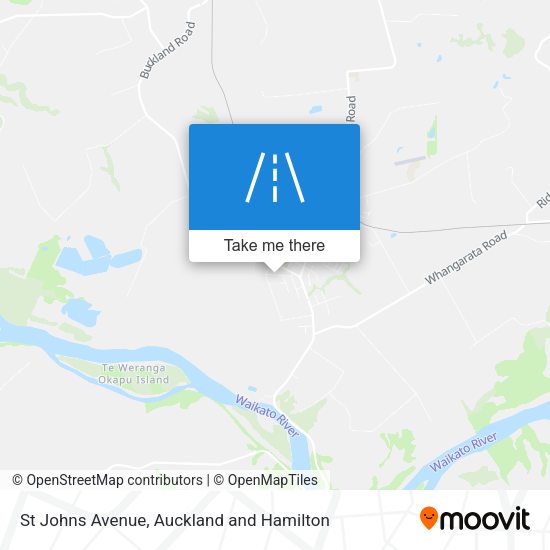 St Johns Avenue map