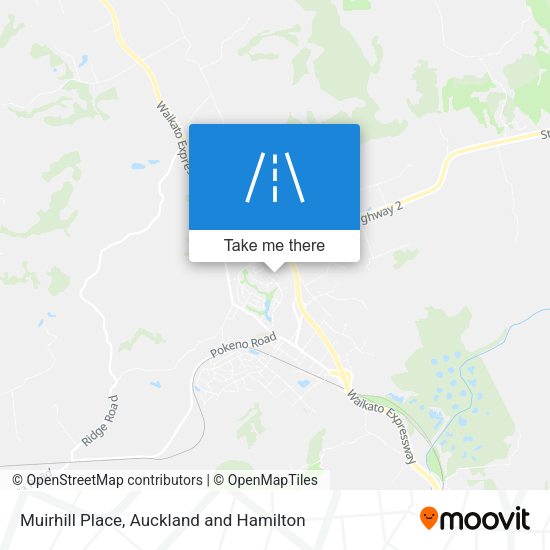 Muirhill Place map