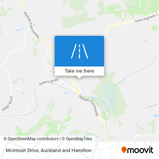 Mcintosh Drive map