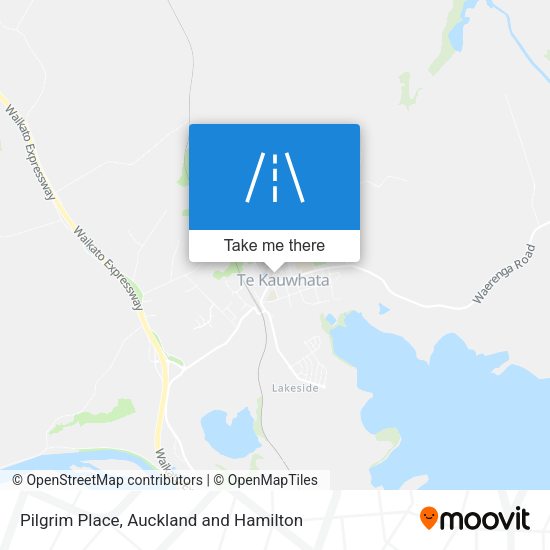 Pilgrim Place map