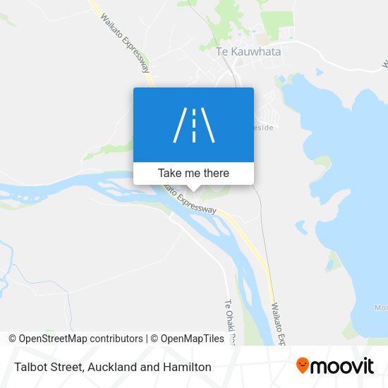 Talbot Street map