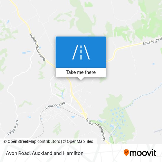 Avon Road map