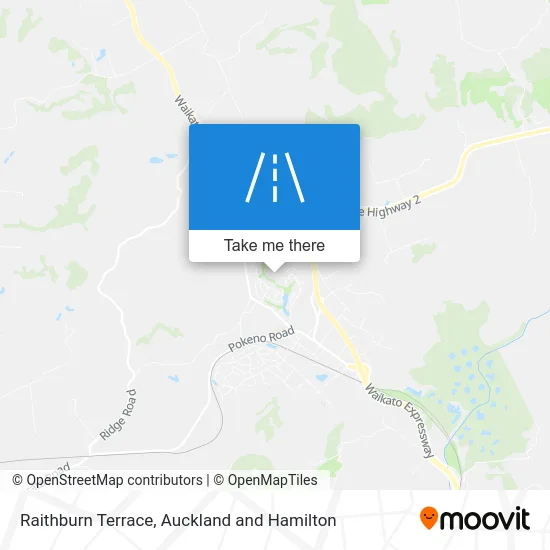 Raithburn Terrace map