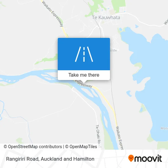Rangiriri Road map