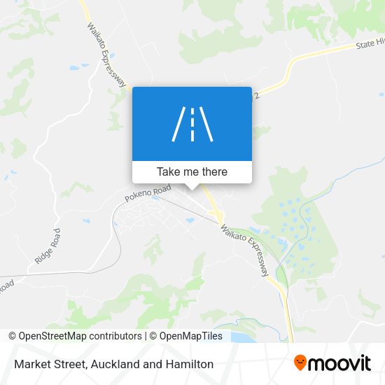 Market Street map
