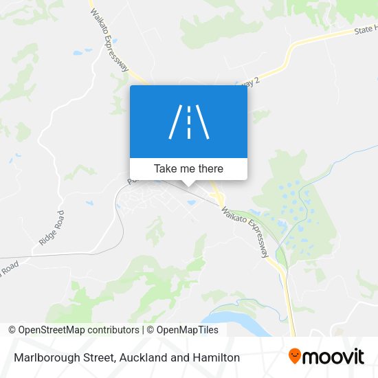 Marlborough Street map