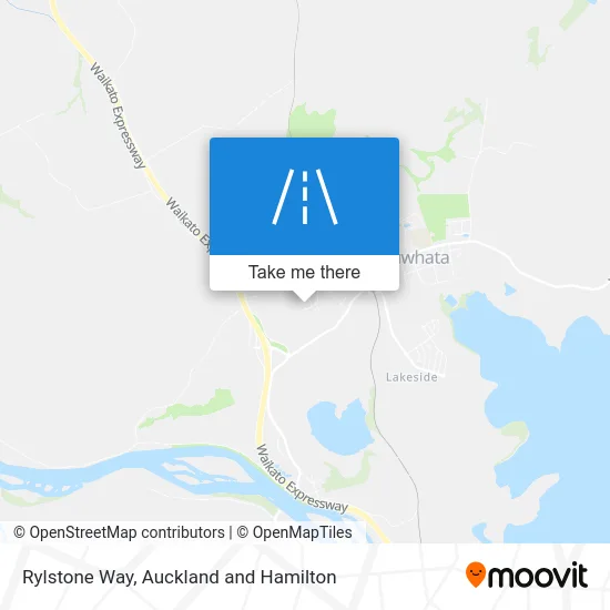 Rylstone Way map