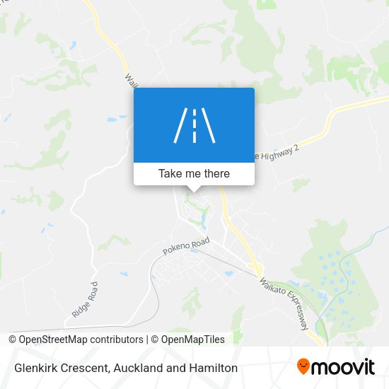 Glenkirk Crescent map