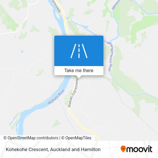 Kohekohe Crescent map