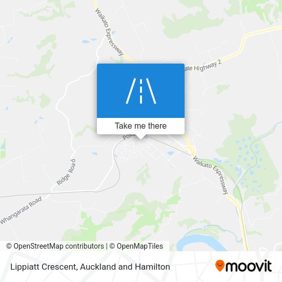 Lippiatt Crescent map