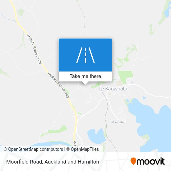 Moorfield Road map